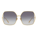 Louis Vuitton Women Square Frame Desert Grey Sunglasses