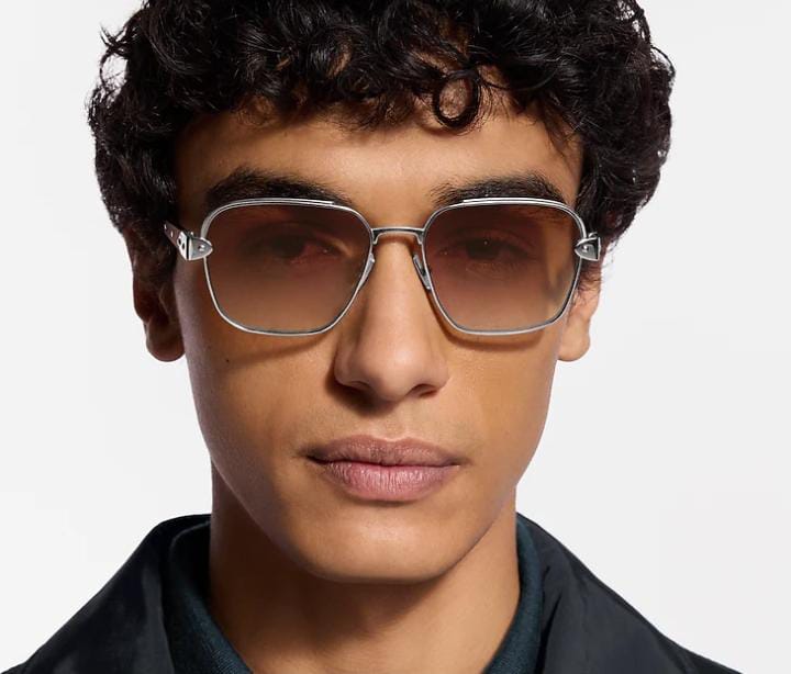 Louis Vuitton Men Trunk Square Sunglasses