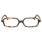 Miu Miu Regard MU 11ZS Women Rectangular Blue-ray Transparent / Tortoiseshell Sunglasses