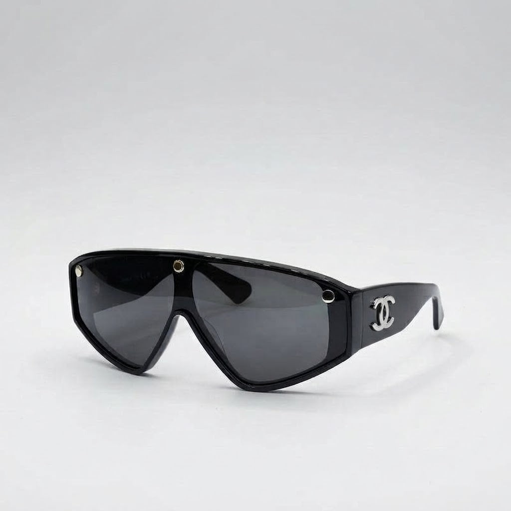 Chanel Women Eleanor Cat-Eye Black Sunglasses