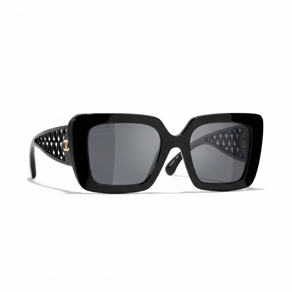 Chanel Women Butterfly Black Sunglasses CH5567