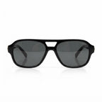 Chanel Rectangular Polarised Black Sunglasses