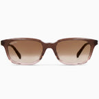 Gucci Women Rectangular Frame Brown Gradient Sunglasses