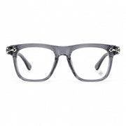 Chrome Hearts Unisex SLIDN 3768 Translucent Grey Frame / Silver Hardware Glasses