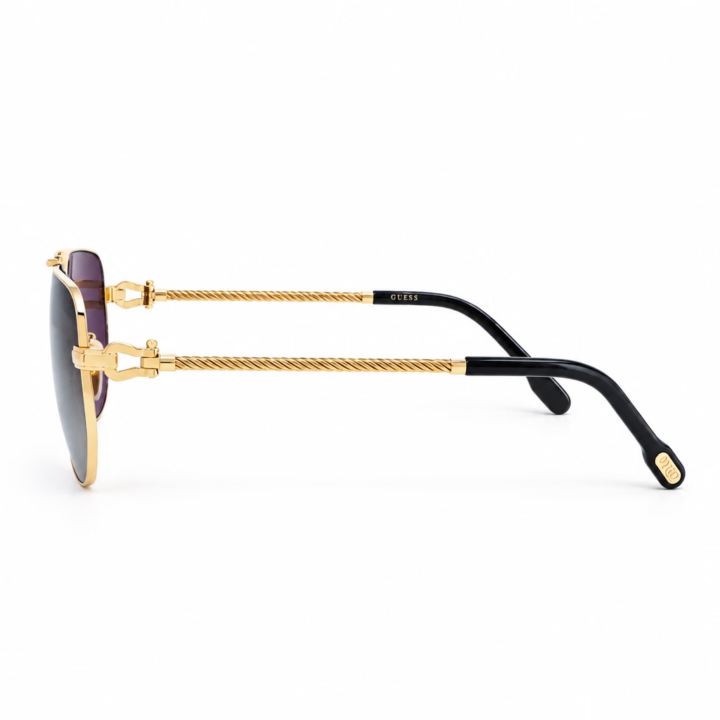FRED Force 10  Unisex Luxury Aviator Grey Sunglasses