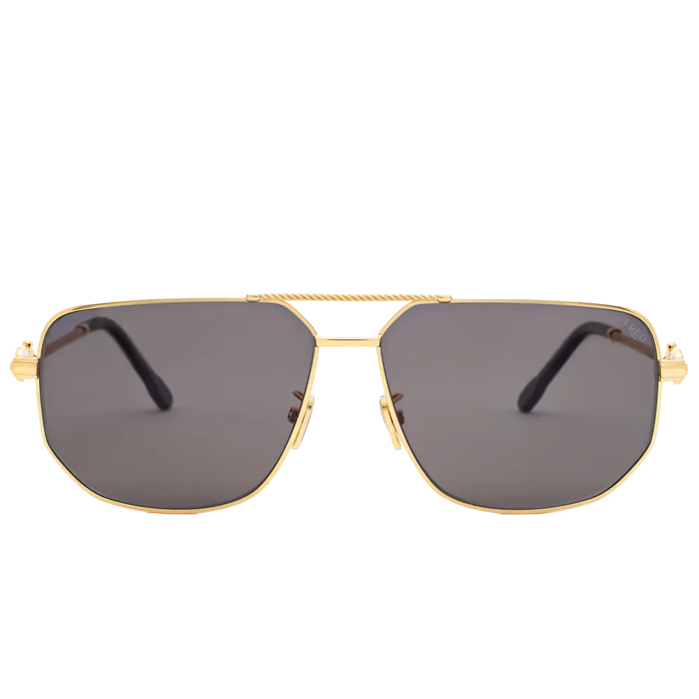 FRED Force 10  Unisex Luxury Aviator Grey Sunglasses