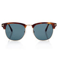 Tom Ford Men Round Square Frame Blonde Havana Sunglasses