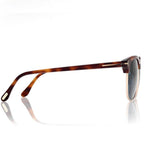 Tom Ford Men Round Square Frame Blonde Havana Sunglasses