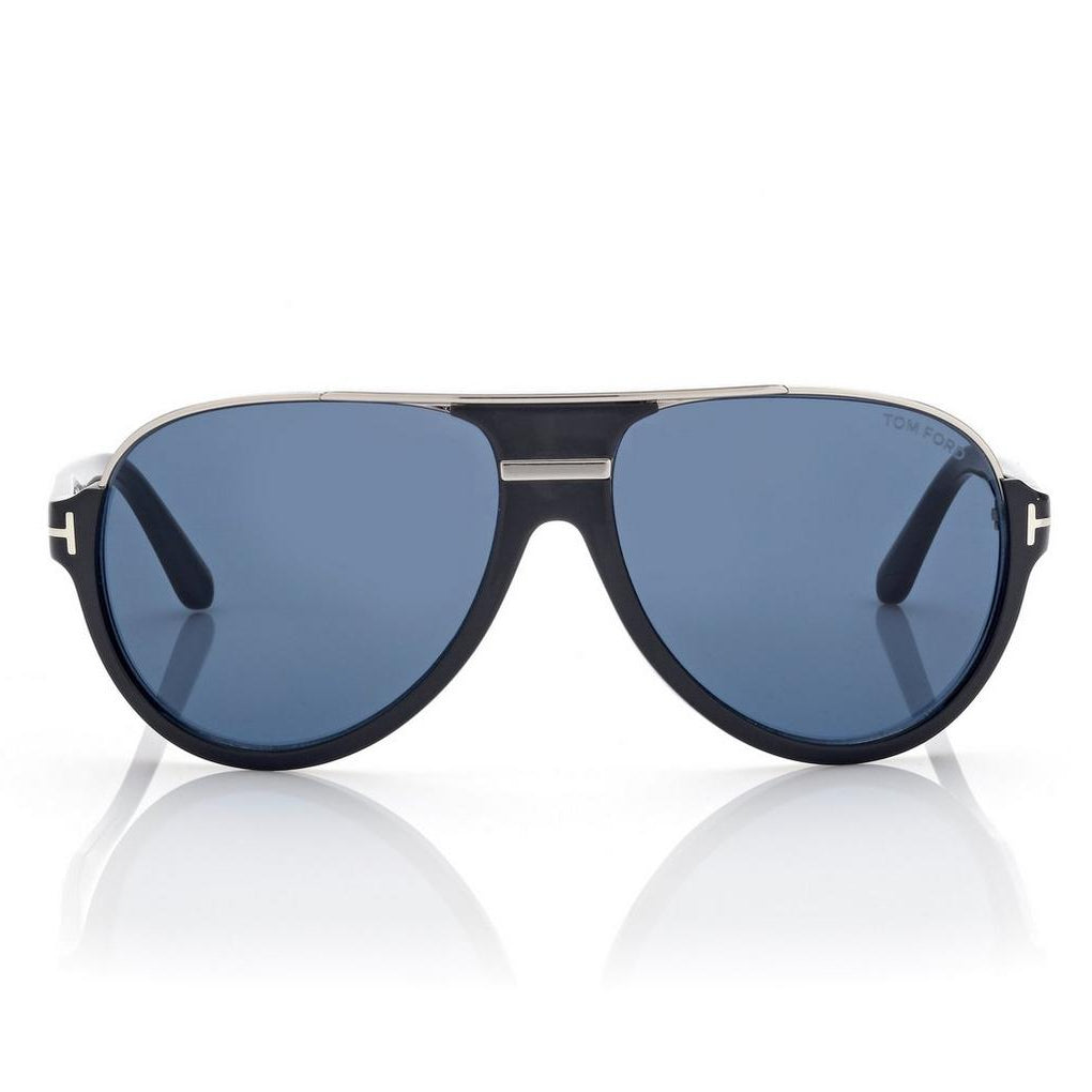 Tom Ford Men Mask Frame Grey Sunglasses