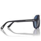Tom Ford Men Mask Frame Grey Sunglasses