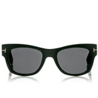 Tom Ford Men Sqaure Frame Black Horn Sunglasses