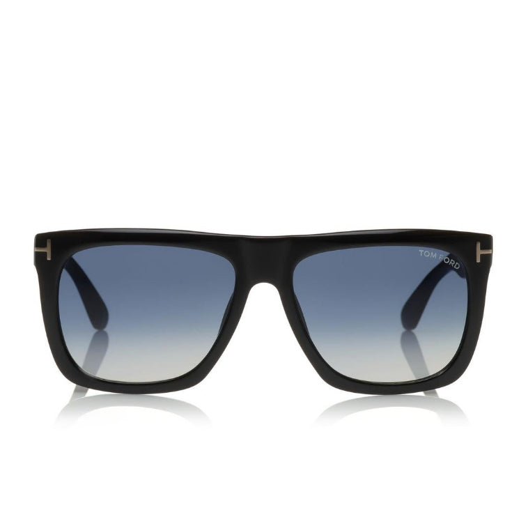 Tom Ford Men Square Frame Phantom Black Sunglasses