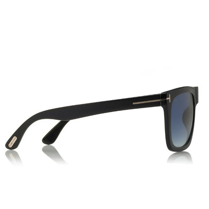 Tom Ford Men Square Frame Phantom Black Sunglasses