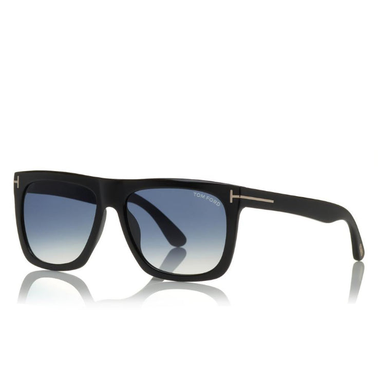 Tom Ford Men Square Frame Phantom Black Sunglasses