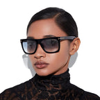 Tom Ford Men Square Frame Phantom Black Sunglasses