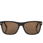 Tom Ford Men Square Frame Black Sunglasses