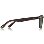 Tom Ford Men Cat Eye Frame Brown Sunglasses