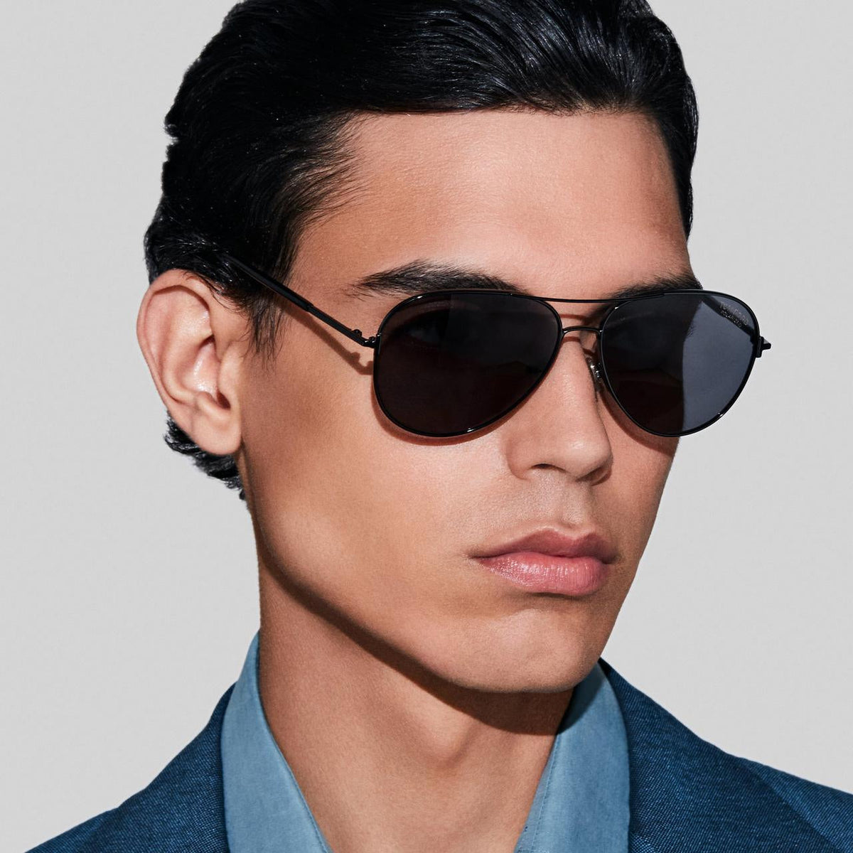 Tom Ford Men Navigator Frame Shiny Black  Sunglasses