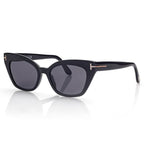 Tom Ford Women Cat-Eye Frame Black Sunglasses