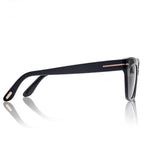 Tom Ford Women Cat-Eye Frame Black Sunglasses