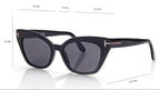 Tom Ford Women Cat-Eye Frame Black Sunglasses