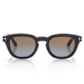 Tom Ford Men Round Sqaure Frame Brown Horn Sunglasses
