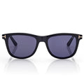 Tom Ford Men Rectangle Frame Black Horn Sunglasses