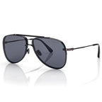 Tom Ford Men Pilot Fram Shiny Coal Black Sunglasses