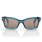 Tom Ford Women Sqaure Frame Blue Sunglasses