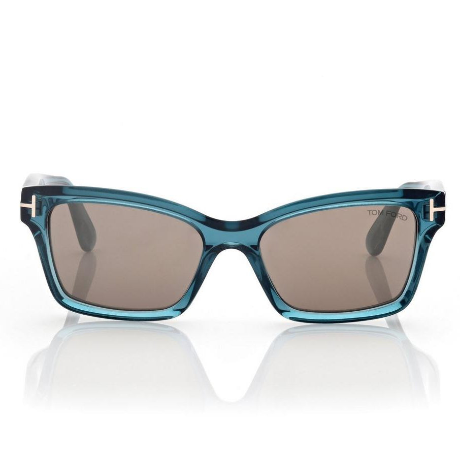Tom Ford Women Sqaure Frame Blue Sunglasses
