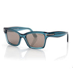 Tom Ford Women Sqaure Frame Blue Sunglasses