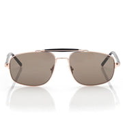 Tom Ford Men Pilot Frame Shiny Rose Gold Sunglasses