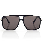 Tom Ford Women Navigator Frame Black Sunglasses