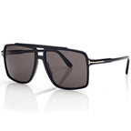 Tom Ford Women Navigator Frame Black Sunglasses