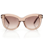 Tom Ford Women Cat-Eye Frame Light Brown Sunglasses