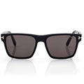 Tom Ford Women Rectangle Frame Black Sunglasses