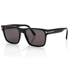 Tom Ford Men Sqaure Frame Shiny Black Sunglasses
