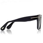 Tom Ford Women Butterfly  Frame Lava Black Sunglasses