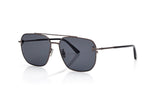 Tom Ford Men Navigator Frame Shiny Gunmetal Sunglasses