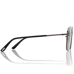 Tom Ford Men Navigator Frame Shiny Gunmetal Sunglasses