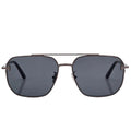 Tom Ford Men Navigator Frame Shiny Gunmetal Sunglasses