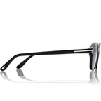 Tom Ford Men Square Frame Ebony Sunglasses
