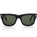 Tom Ford Men Sqaure Frame Dark Black Sunglasses