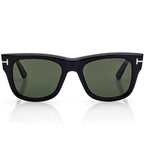 Tom Ford Men Sqaure Frame Dark Black Sunglasses