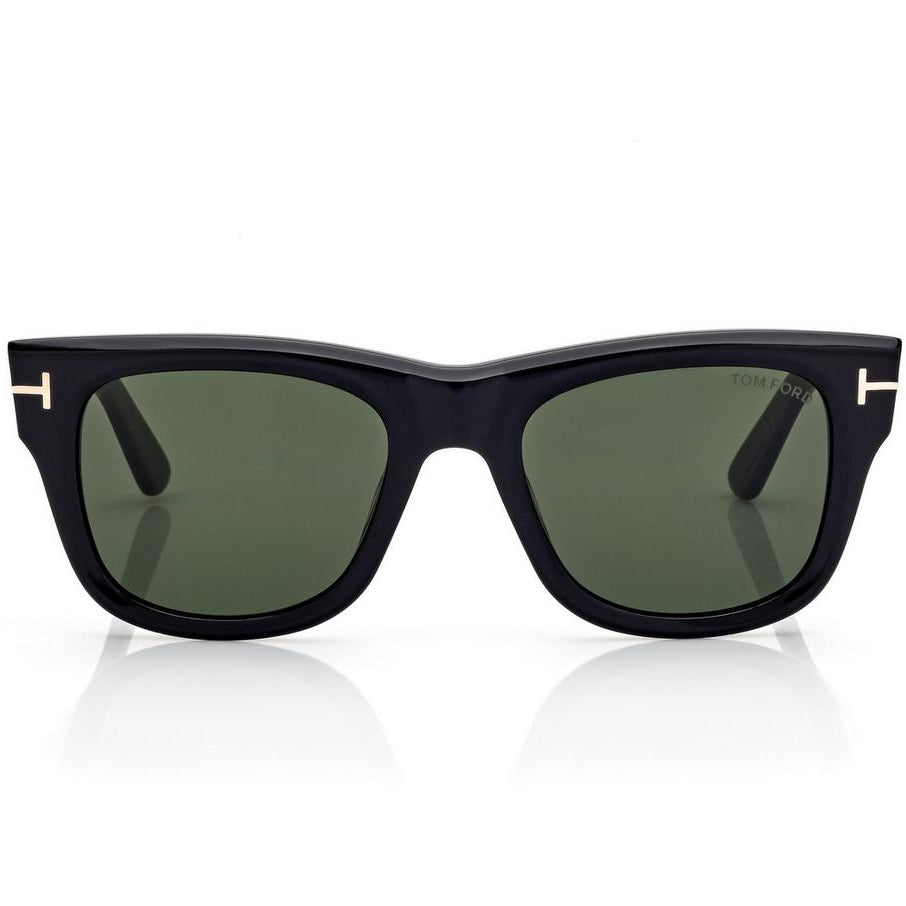 Tom Ford Men Sqaure Frame Dark Black Sunglasses