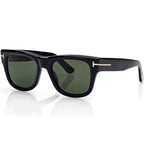 Tom Ford Men Sqaure Frame Dark Black Sunglasses