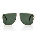 Tom Ford Women Navigator Frame Gold Sunglasses