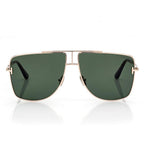 Tom Ford Men Navigator Frame Rose Gold Sunglasses