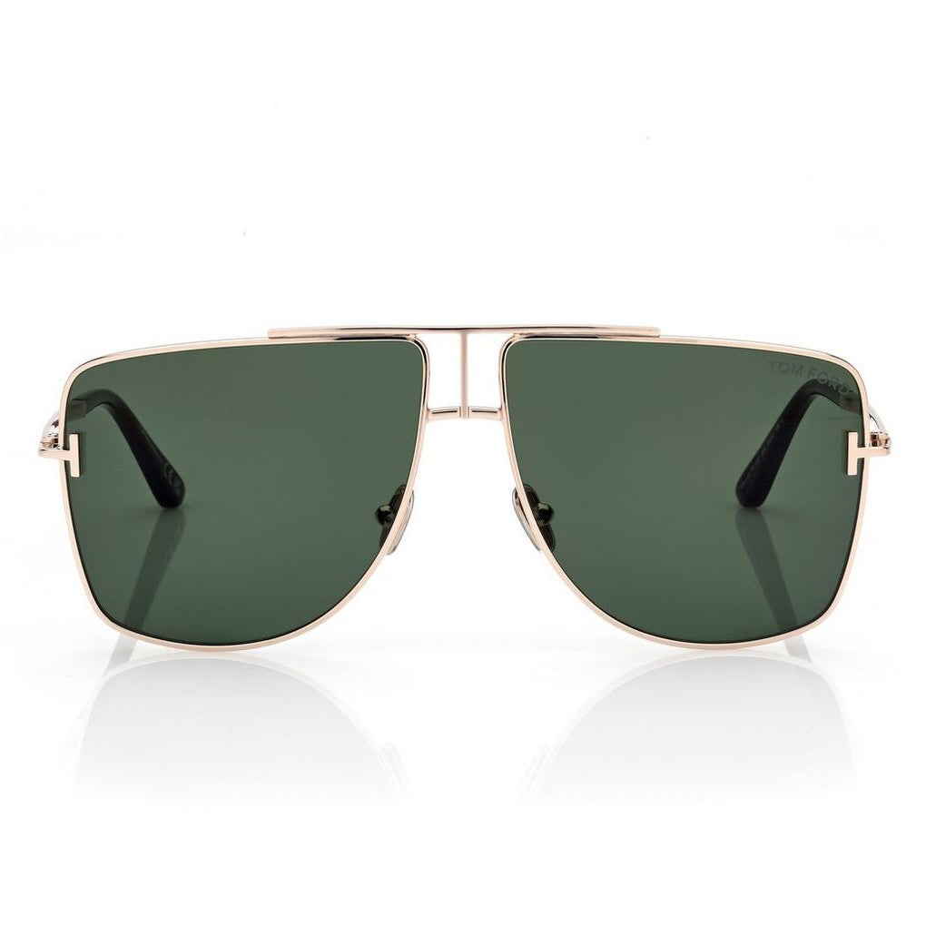 Tom Ford Men Navigator Frame Rose Gold Sunglasses