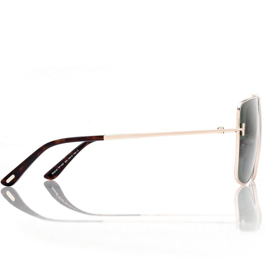 Tom Ford Men Navigator Frame Rose Gold Sunglasses